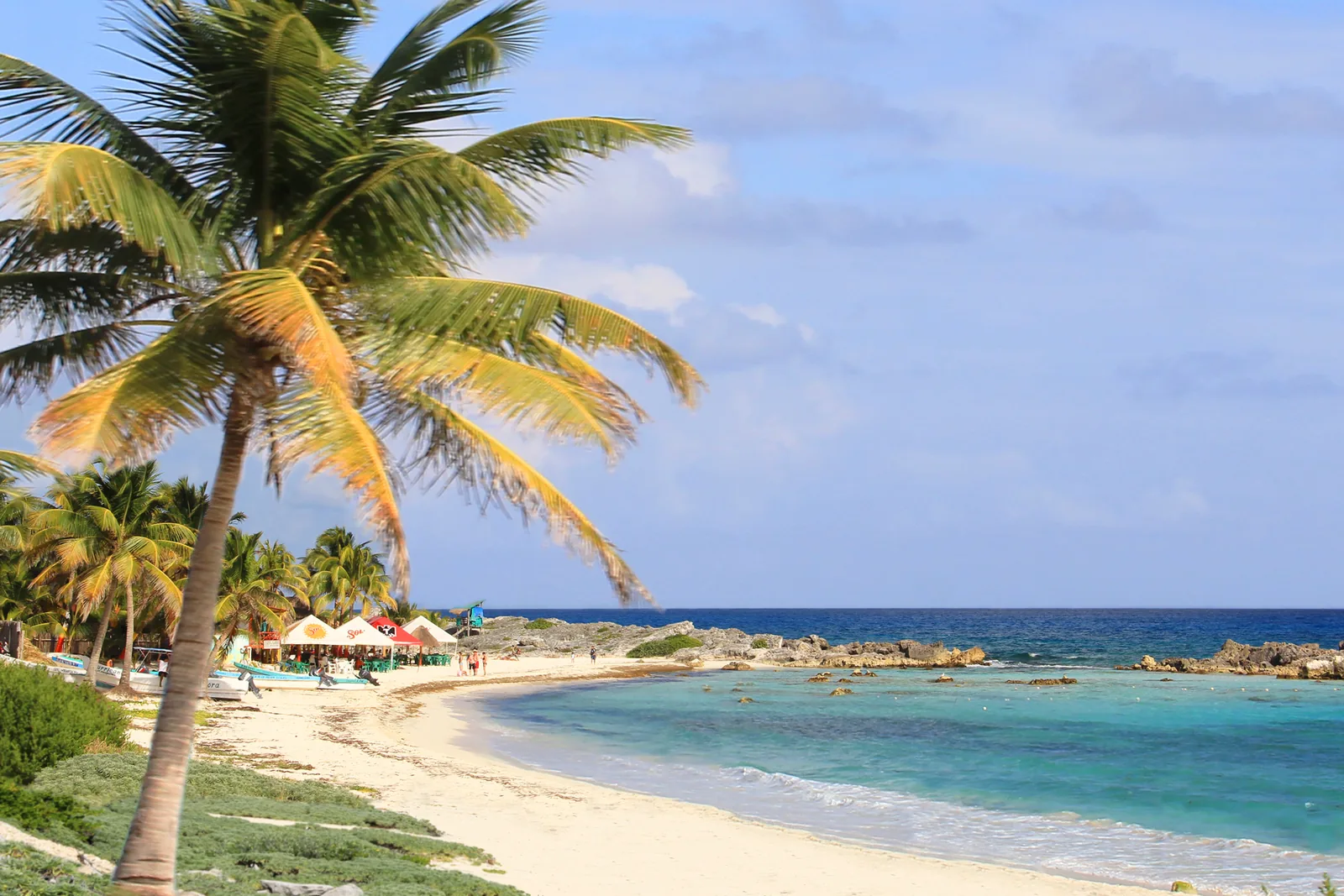 Landschaft auf Cozumel: Strände und Küste